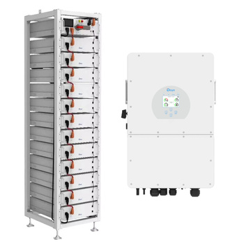 Zestaw Deye Inwerter SUN-50K-SG01HP3-EU, 12x bateria, 1x BMS, 1x szafa rack