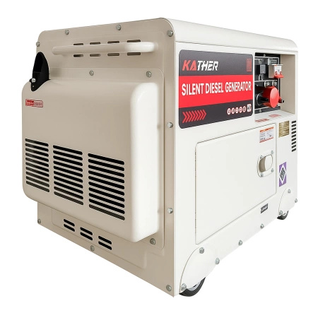 Kather Silent Diesel Generator DH10500 ATS 9kW 230/400V